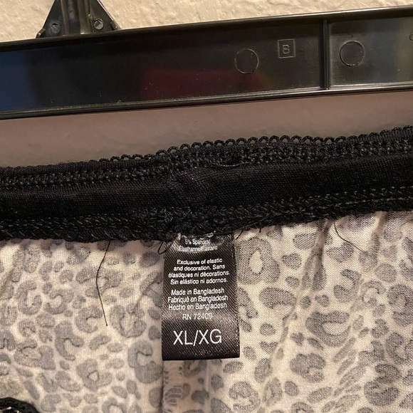 Rene Rofe Leopard Sleep Tank & Sleep Short With Lace Trim Size XL New W/O Tag - Picture 10 of 10